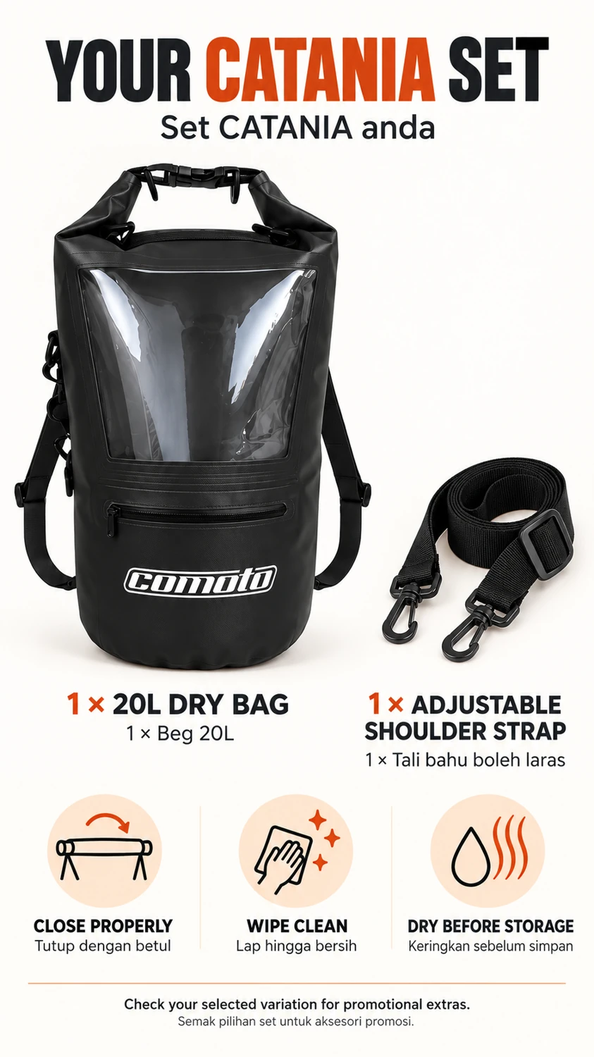 COMOTO Catania 20L Dry Bag