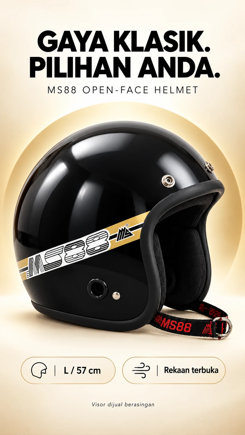 MS88 Open-Face Helmet